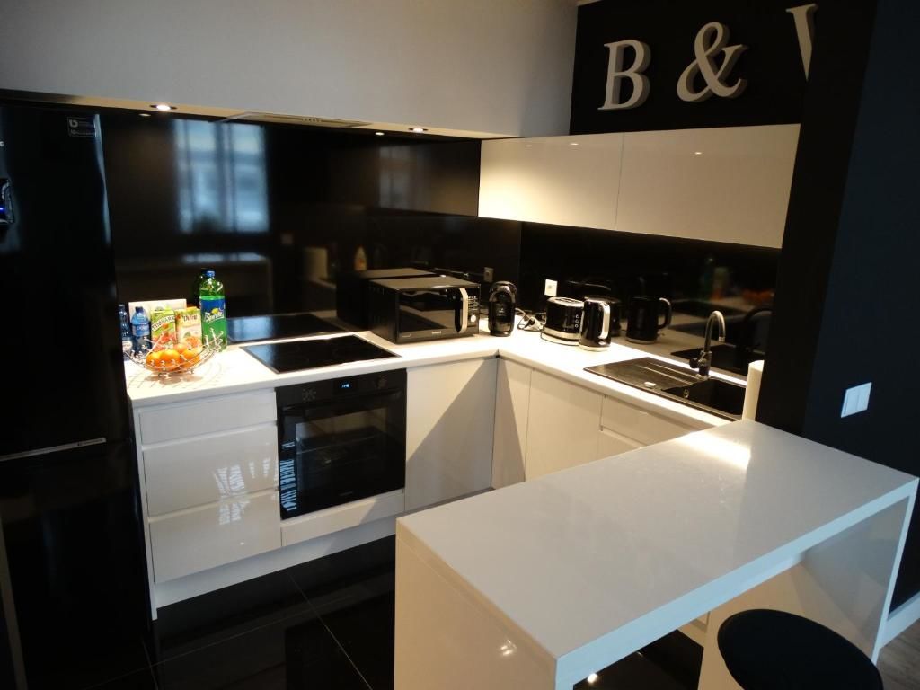 Апартаменты Black&White Apartment- Wierzbowa 5 Познань-111