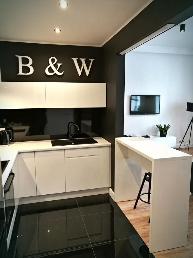 Апартаменты Black&White Apartment- Wierzbowa 5 Познань-27