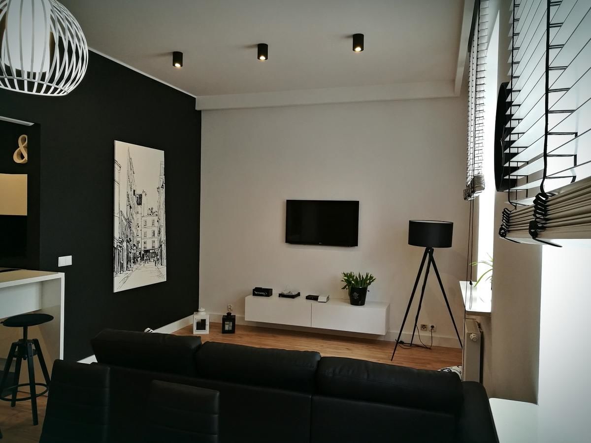 Апартаменты Black&White Apartment- Wierzbowa 5 Познань-46